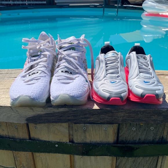 Nike LeBron 17 GS Air Command Force Size 6,5 - Picture 5 of 5